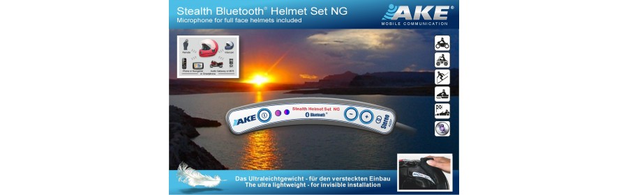 AKE Stealth Bluetooth Helmset NG